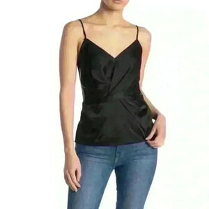 Bailey 44 “Card Counting Twist Front Camisole” Black Medium New Without Tags’